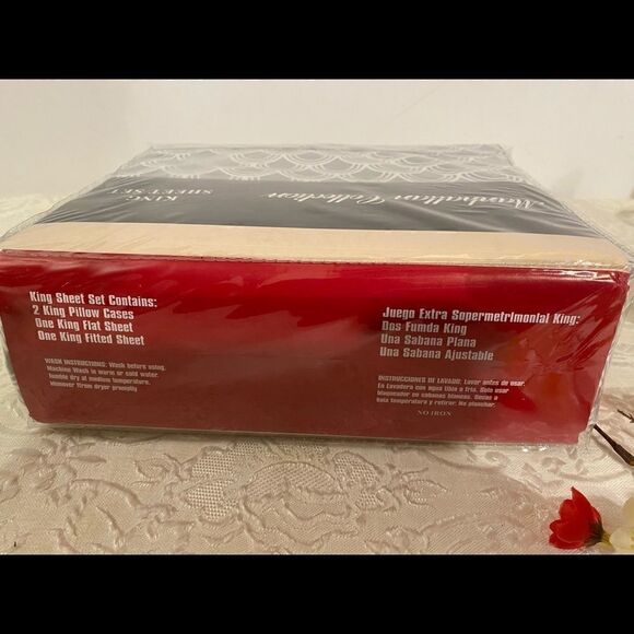 💥Manhattan Collection King  Sheet Set warm Extra Soft - Picture 4 of 10